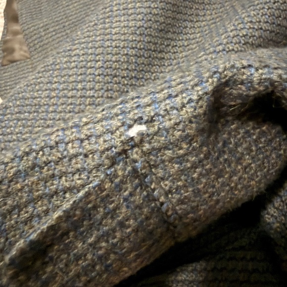 Pierre Balmain | Green & Black Plaid Blazer | Size Large | Wool-Alpaca‎ Blend - Picture 9 of 9